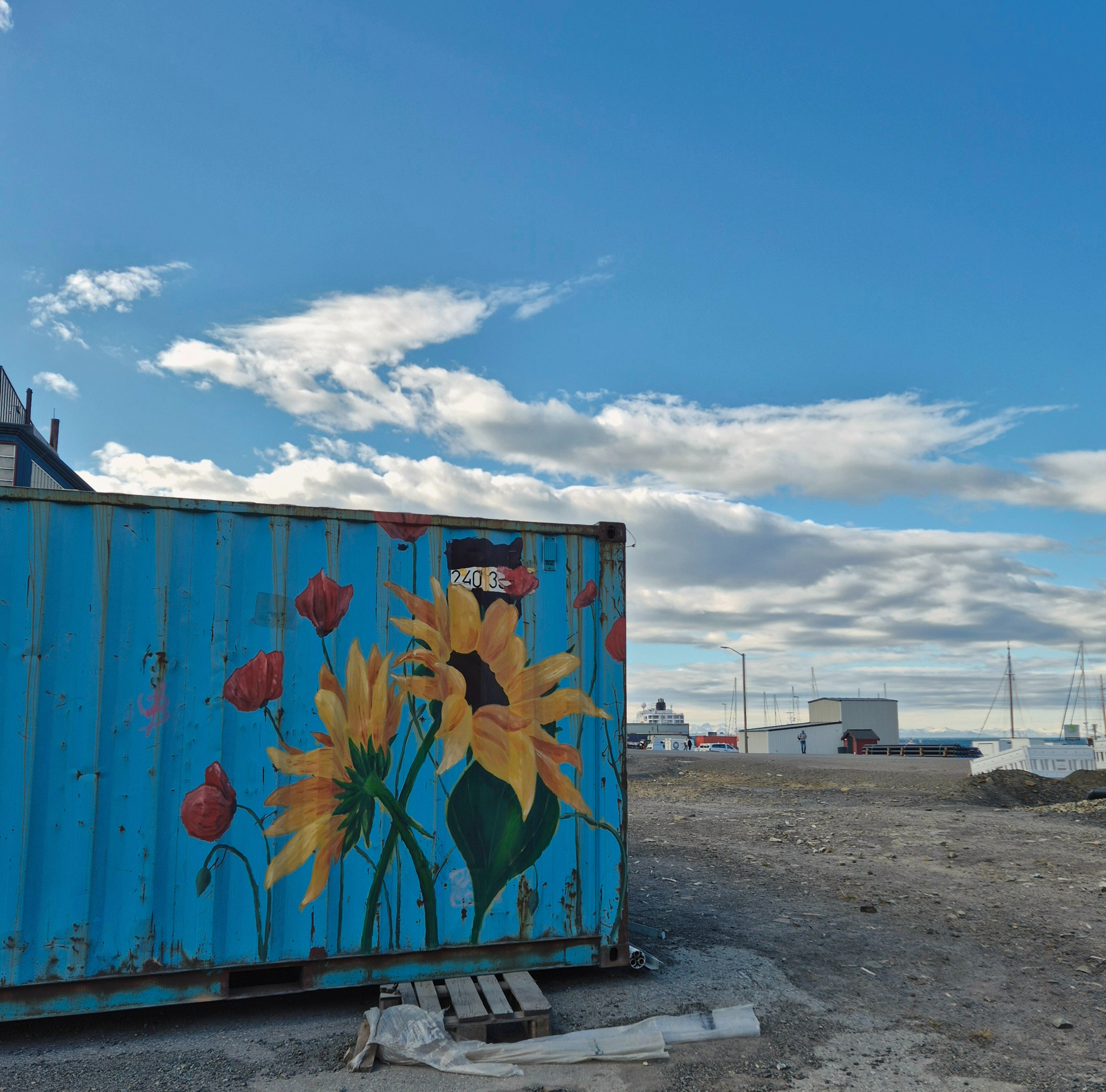 Sonnenblumen am Ende der Welt by Michael Trepel