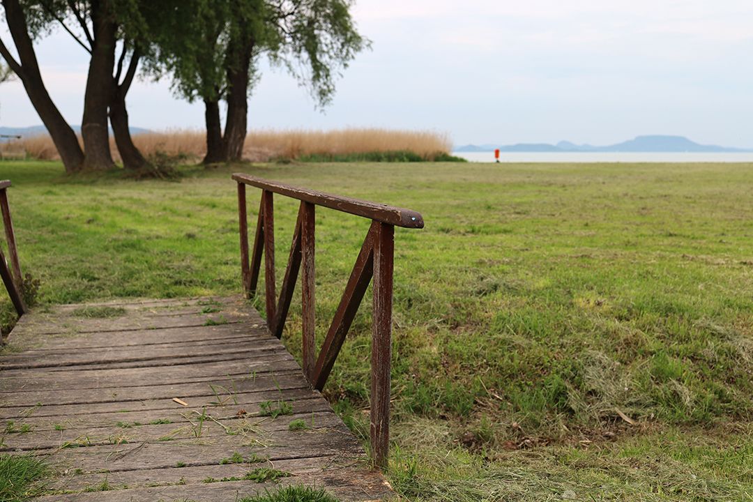 Blue Dot Balaton by Peter Piek