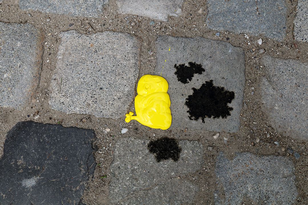 yellow spill Subotica by Peter Piek