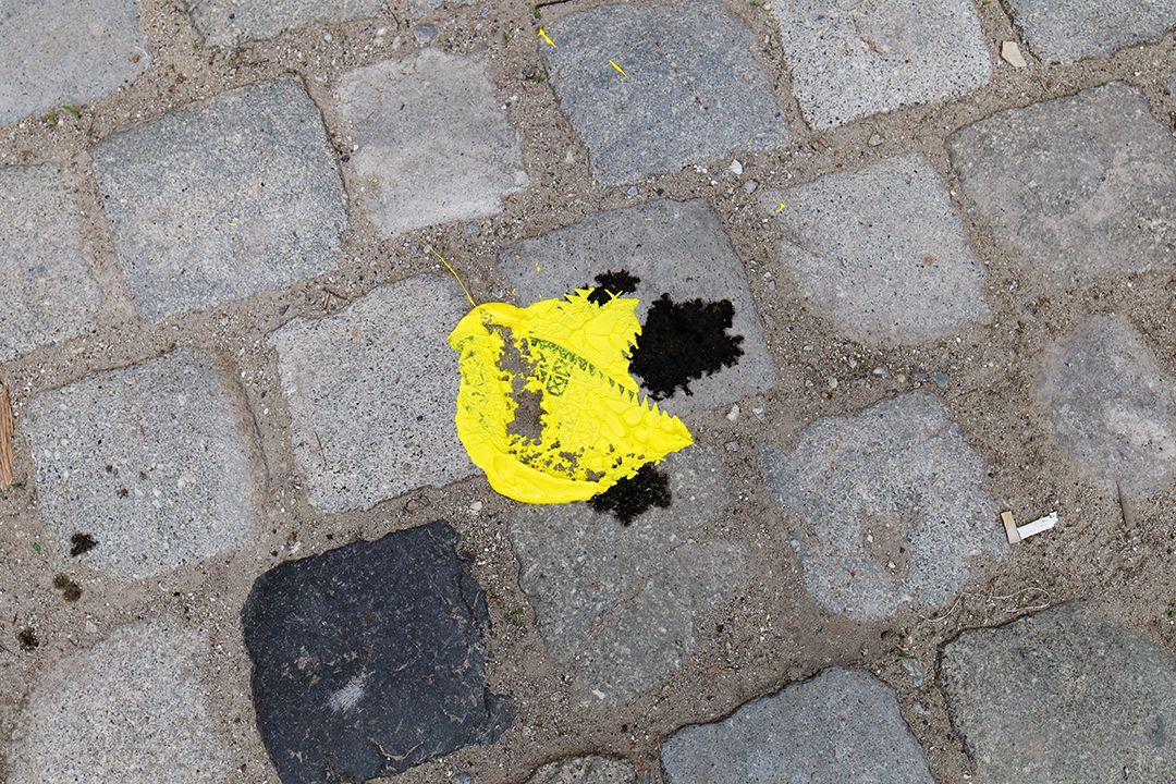 yellow spill Subotica by Peter Piek