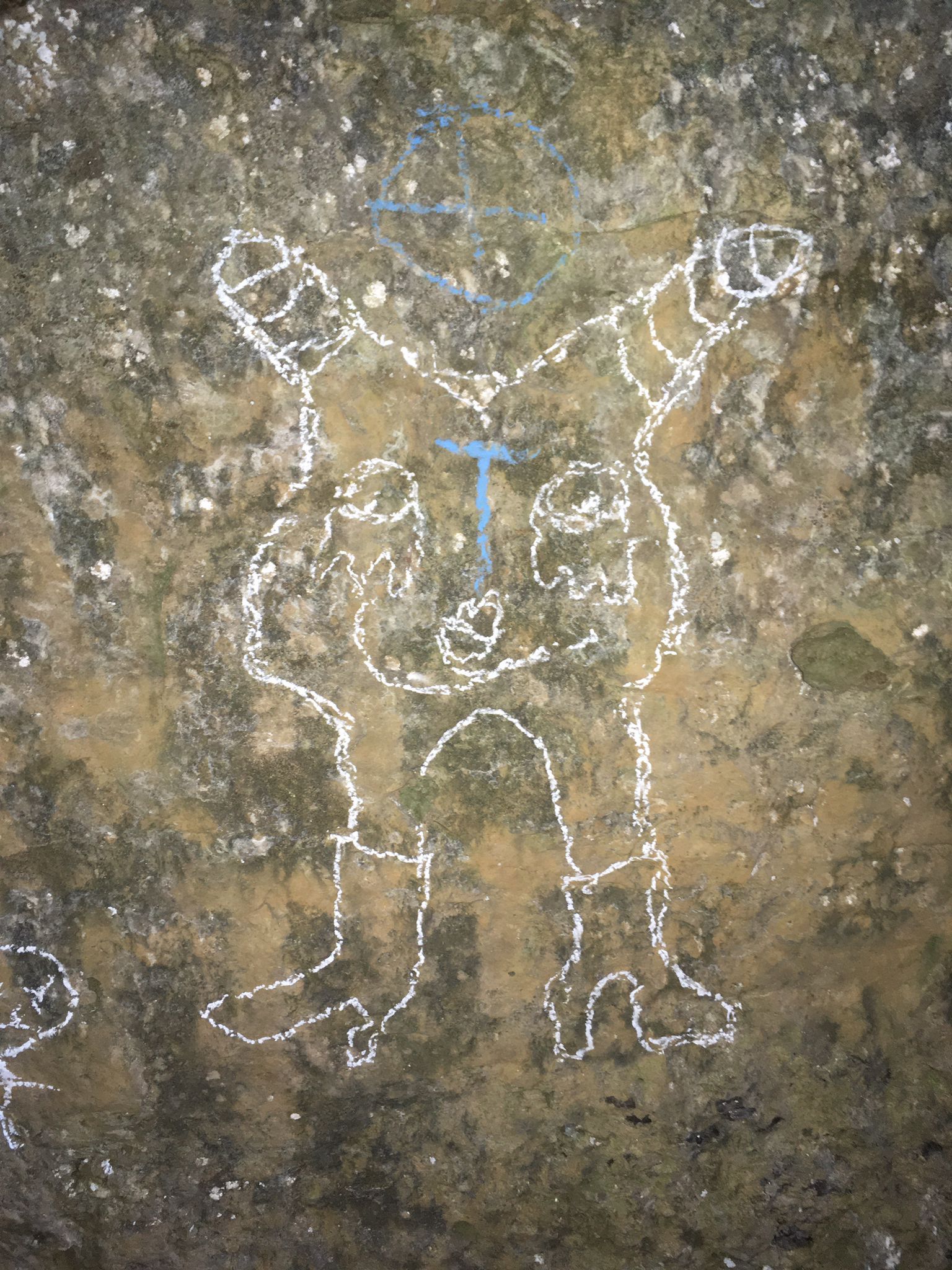 Cave men by Emilie Thit Kumari and Louis Maillé