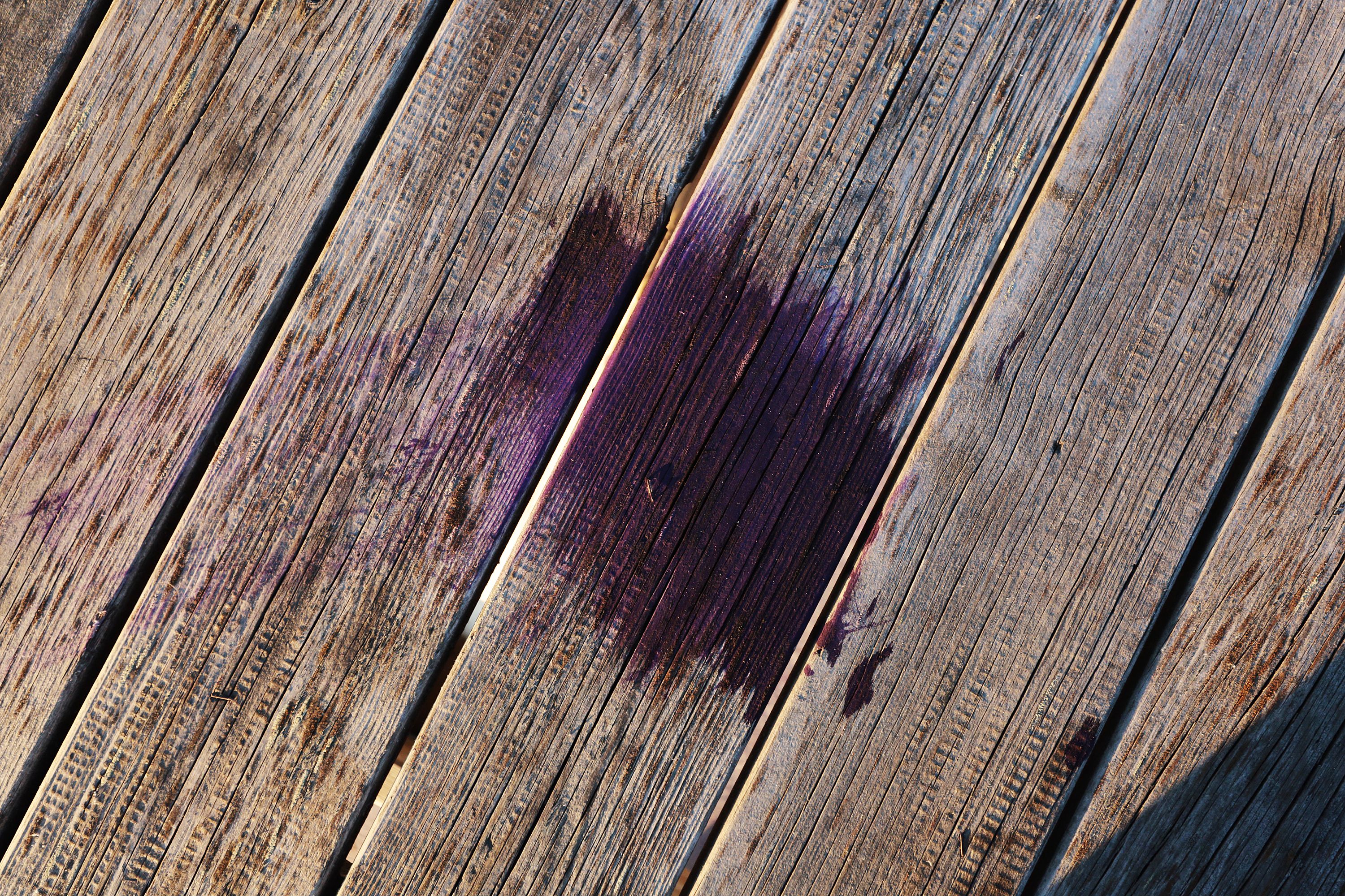 Eidsfoss accidental purple spill by Peter Piek