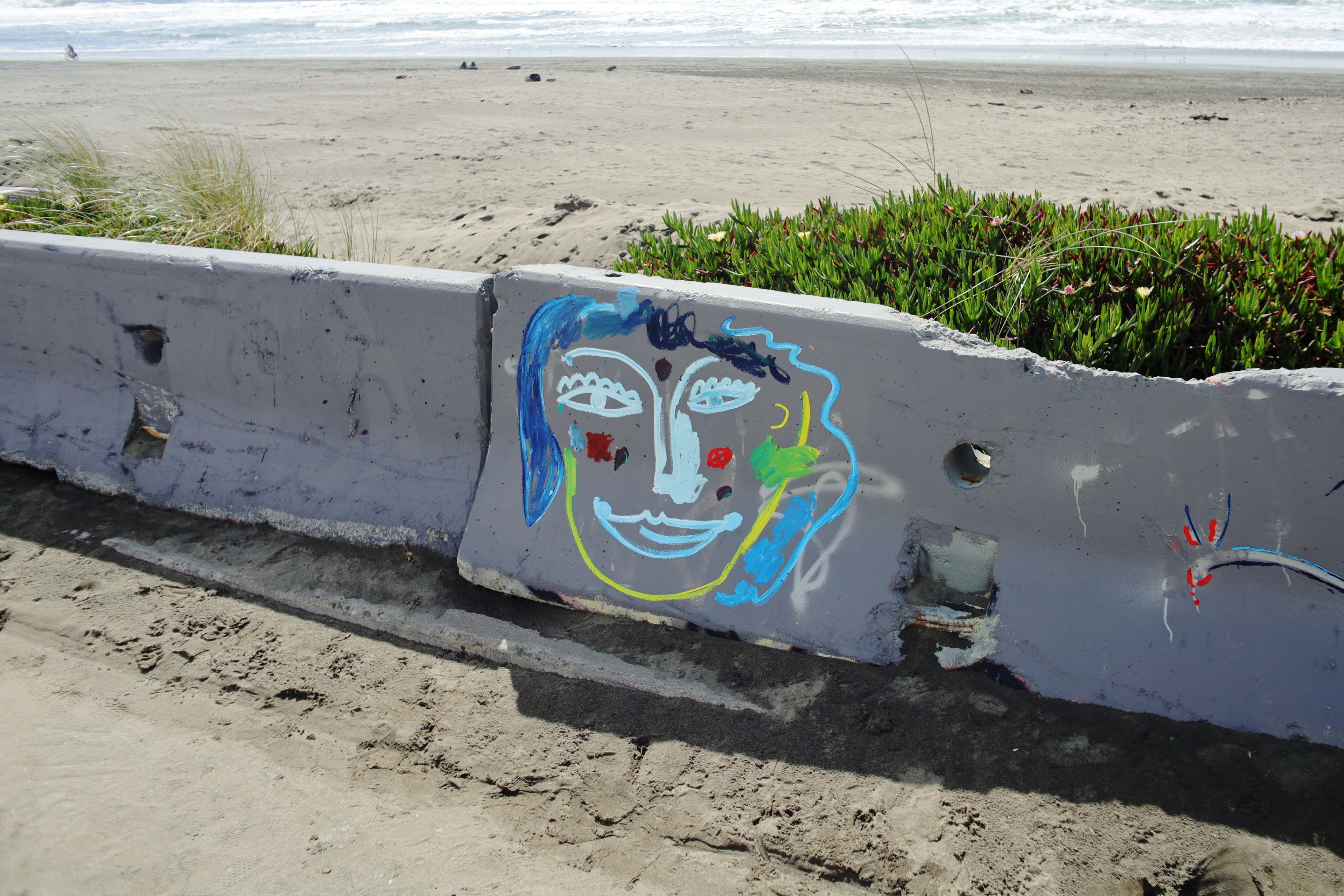 Mona at the beach by Peter Piek