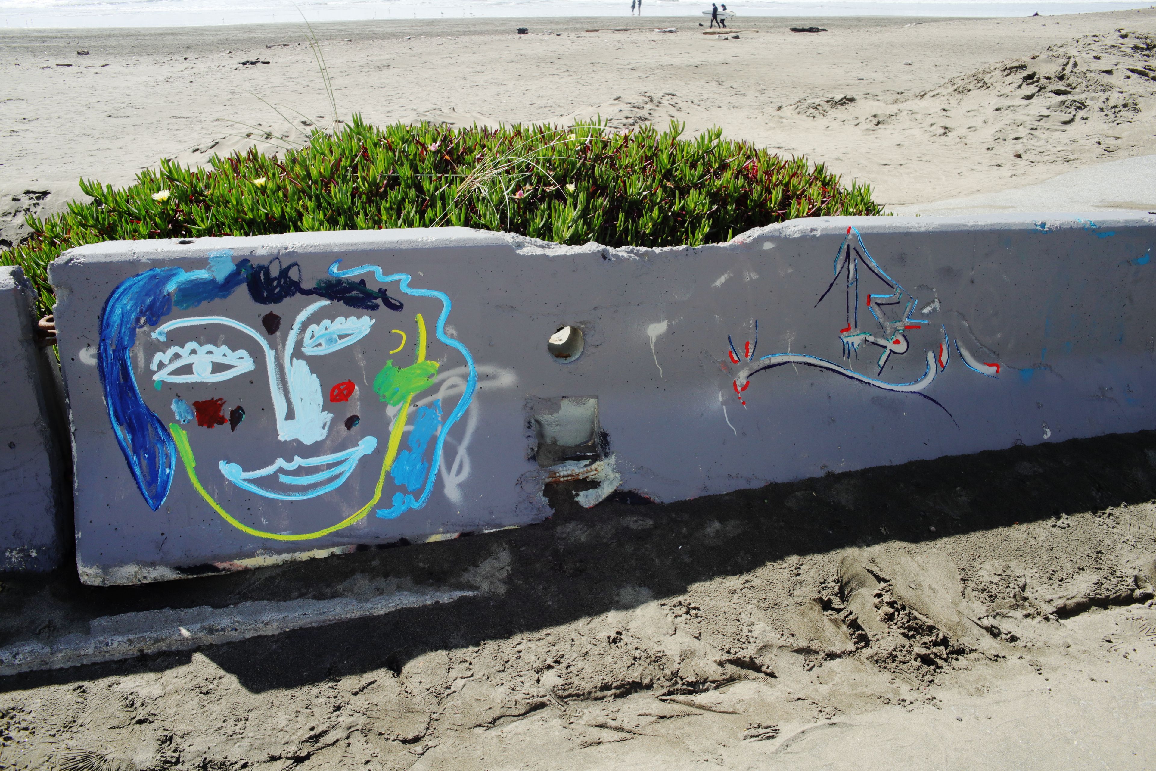 Mona at the beach by Peter Piek